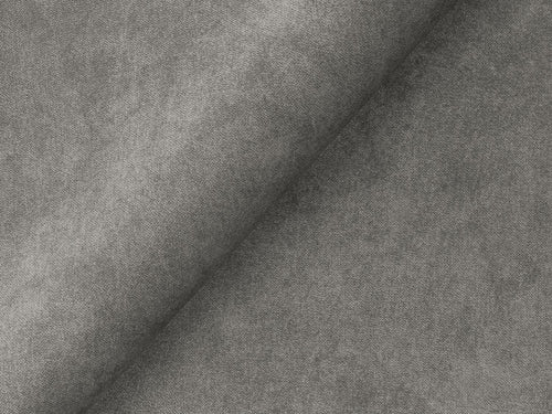 LaMiaSofa hoekbank rechts Ravenna - velours - grijs - 255x165x77