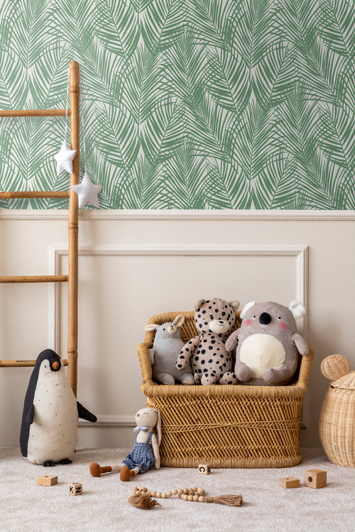 Walls4You behang tropische bladeren groen - 53 cm x 10.05 m - 935307 - vtwonen shop