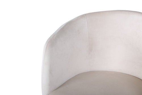 Rebellenclub Eetkamerstoel Cerreto - Beige Velours - vtwonen shop