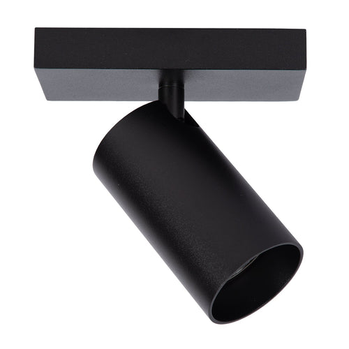 Atmooz plafondlamp Era 1 - zwart - 15 x 10 x H 12 cm - GU10