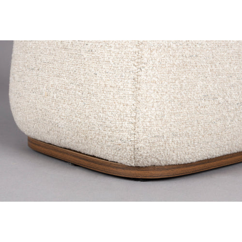 Dutchbone Shelly Bijzettafel Off-White - Wit - vtwonen shop