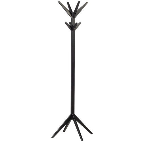 WOOOD staande kapstok Studio  - Berken - Zwart - 178x45x45 - vtwonen shop