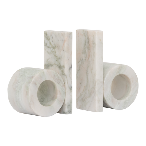 Urban Nature Culture boekensteun Orlin, set van 2 - 12 * 7.5 * 18 CM - vtwonen shop