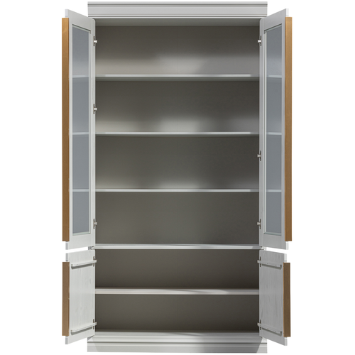 BePureHome vitrinekast Organize - Grenen - Mist - 215x110x44 - vtwonen shop