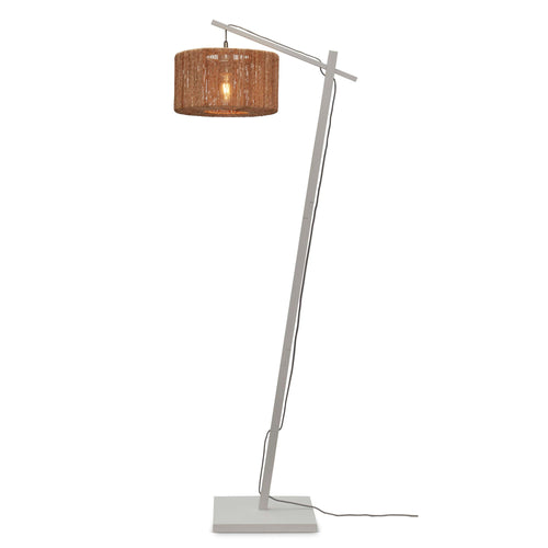 GOOD&MOJO vloerlamp Iguazu - bruin - Ø40cm - vtwonen shop