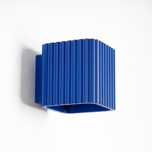 Sollux Lighting Wandlamp RIFF ultramarijn G9 - 10x12x10cm