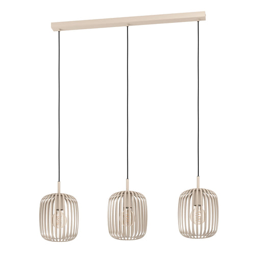 EGLO hanglamp Romazzina - e27 - 90 cm - zandkleur - vtwonen shop