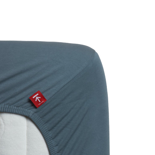 Beddinghouse - Jersey Stretch (5% lycra) - Hoeslaken - 160x220 cm - Koelgrijs - premium kwaliteit