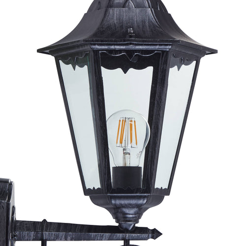 EGLO wandlamp buiten Navedo - e27 - 20 cm - zwart