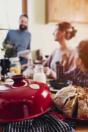 Emile Henry Broodbakbol Le Pain E-box - Ø285mm - Grand Cru - vtwonen shop