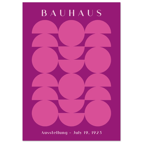 Artfulprints  Bauhaus - Ausstellung 1923   poster A4 21x29.7 cm - vtwonen shop