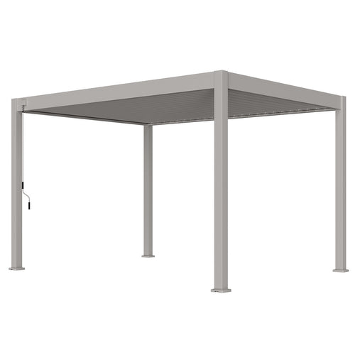 Garden Impressions Pergola bioclimatic tuinpaviljoen 300x400xH255 cm - zand