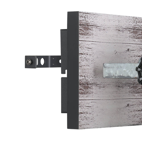 EGLO wandlamp Barnstaple - e27 - 16 cm - zwart/bruin - vtwonen shop