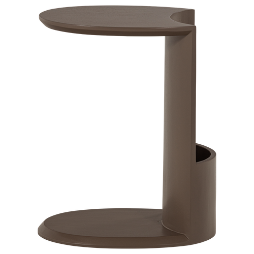 WOOOD bijzettafel Wobi - Mangohout - Mokkabruin - 55x30x45