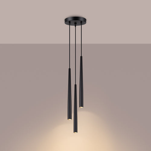 Sollux Lighting Staande lamp BLISS 3P zwart - 19,5x19,5x118cm