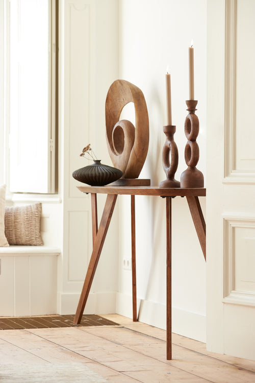 Light & Living side QUENZA - 160x44x82cm - bruin
