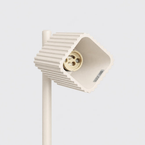 Sollux Lighting Tafellamp RAYO beige - 14,5x14,5x43cm
