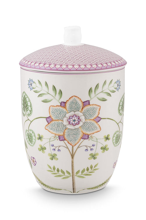Pip Studio - Voorraadpot Lily & Lotus - Off-White - 1,5 liter