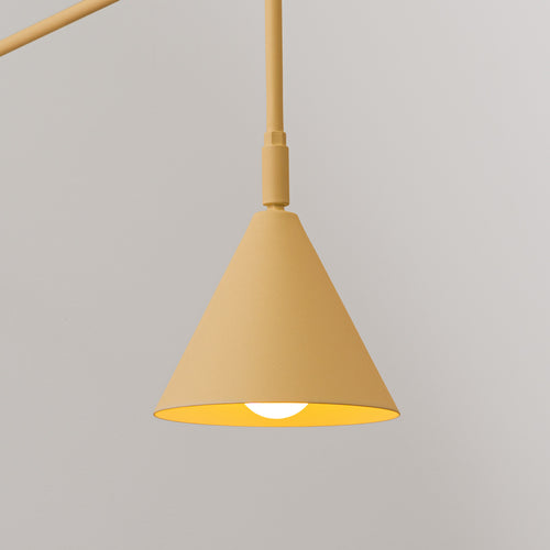 Sollux Lighting Wandlamp NOX goud - 14x61x30cm