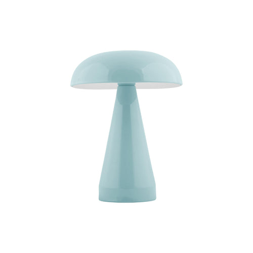 Leitmotiv tafellamp Rachel LED - blauw - 15.5x15.5x20.5cm - Paddenstoellamp