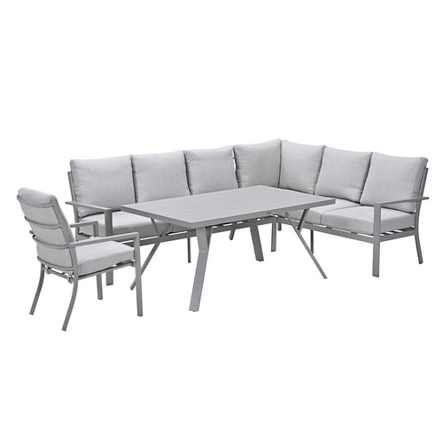 Garden Impressions lounge dining set Senja valley sand - 4-delig - rechts incl stoel - vtwonen shop