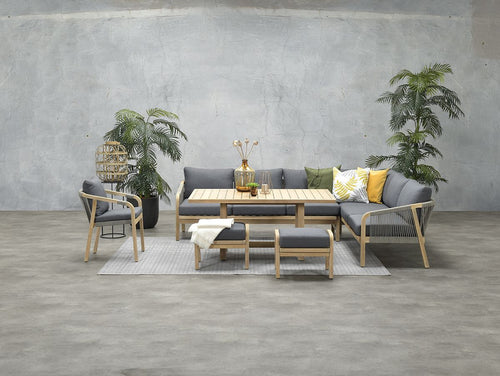 Santos dining fauteuil - acaciahout white wash-rope dgrijs-mystic grey - vtwonen shop