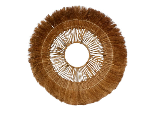 Furnilux Furni-Surya Wandornament Bananenvezel Ø70 cm