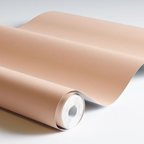 Duro Wallpaper behang effen donker terracotta roze - 53 cm x 10.05 m - 662216 - vtwonen shop