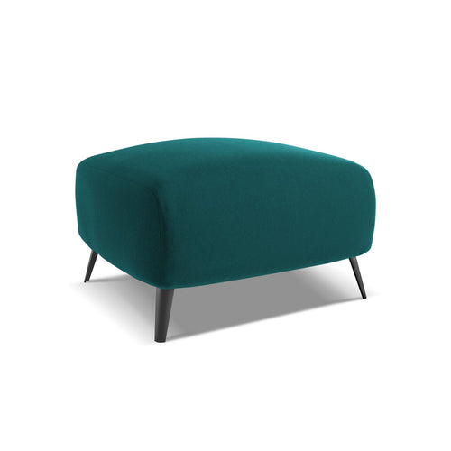 LaMiaSofa Poef Genova - velours - marien - 65x65x44
