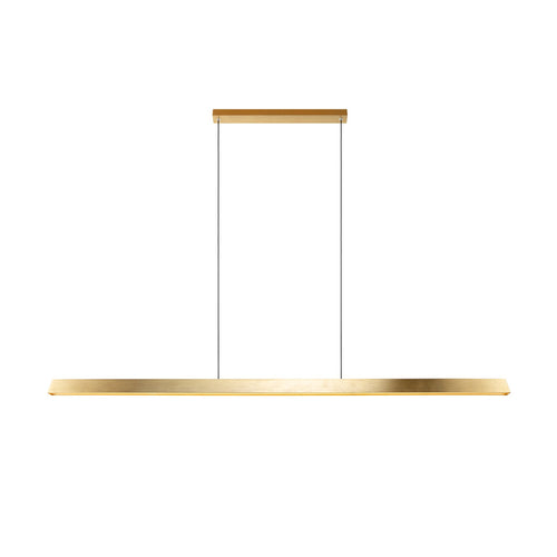 Atmooz hanglamp Jasmin 150 - antiek messing - 150 x 3 x H 170 cm - geïntegreerde led