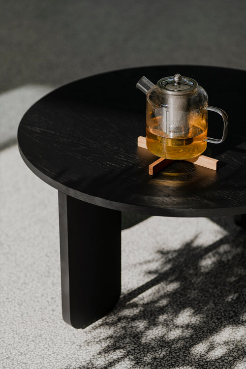 noo.ma KUVU Nesttafel - Vulcano Black