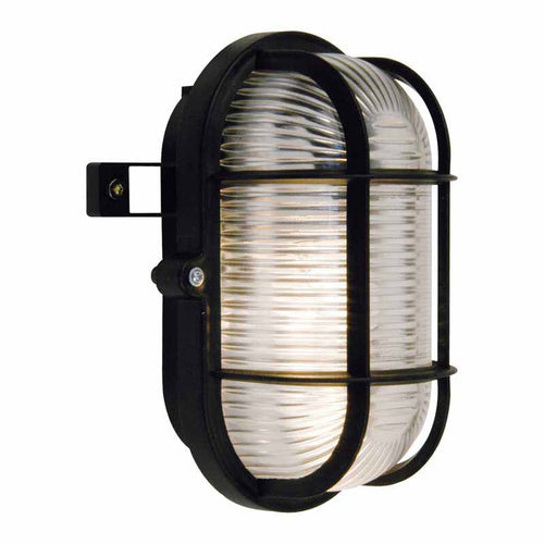 Nordlux Oval Wandlamp Buiten - E27 - IP44 - Zwart