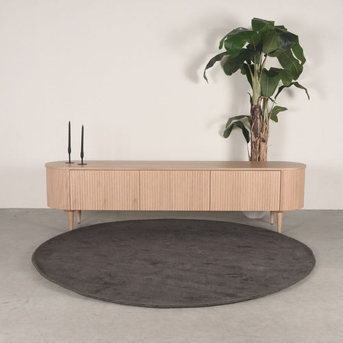 LABEL51 Tv-meubel Oliva - Naturel Eikenhout - 220x47x55cm