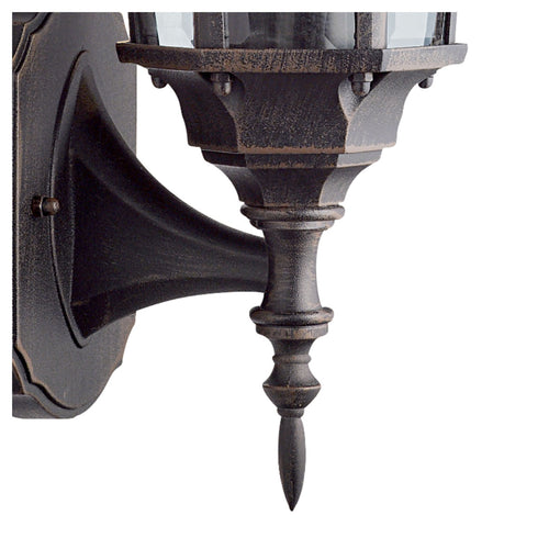 Searchlight buitenlamp Capri - 1 lichts - 22  x 41   cm - bruin