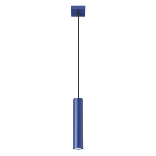 Sollux Lighting Hanglamp LAGOS 1 ultramarijn - 8x8x100cm