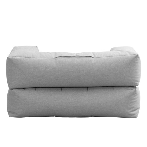 HOME DELUXE buitenzitzak HEAVEN - Lichtgrijs - 76 x 152 x 100 cm - vtwonen shop