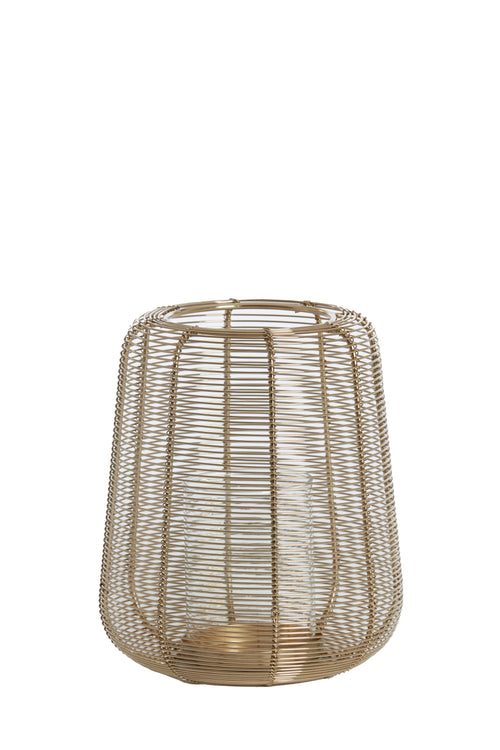 Light & Living windlicht ADETA - Ø18x21cm - goud - vtwonen shop