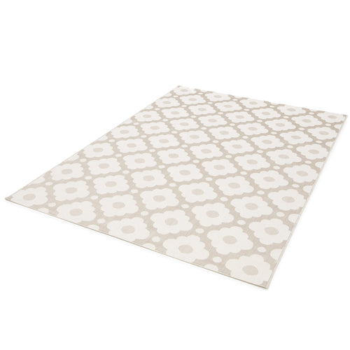 AFK Living vloerkleed Daisy - voor binnen en buiten - beige - 160 x 230 cm