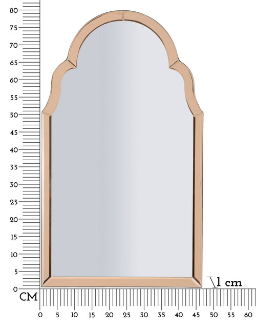 Mauro Ferretti wandspiegel - 47x1x80 cm - roze