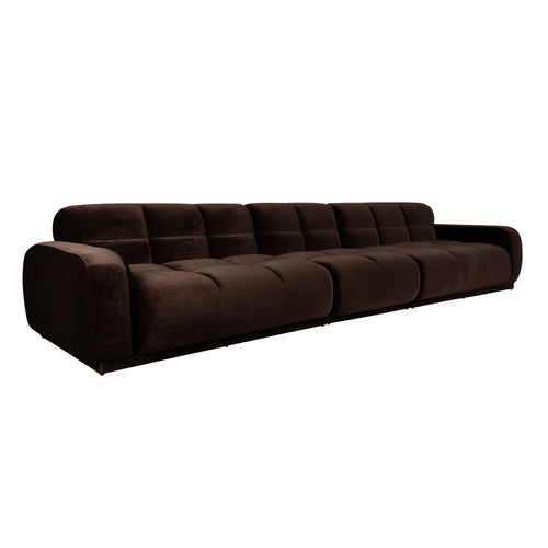Zuiver Hazel 6-Sitzer Sofa Braun - Bruin