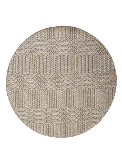 benuta binnen- en buitenkleed Naoto - beige - ø 160 cm