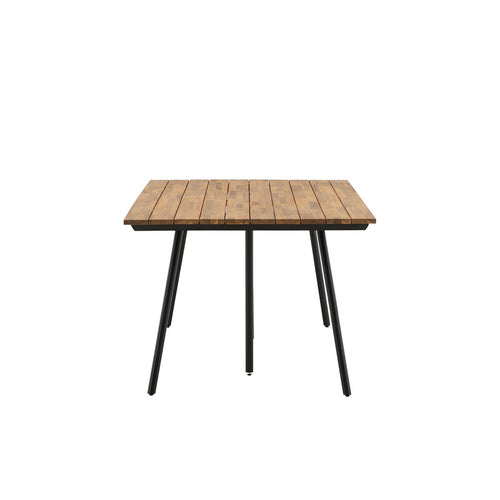 Nest outdoor Josua Tuintafel Zwart - Met Houten Blad - 200 x 100 cm - vtwonen shop