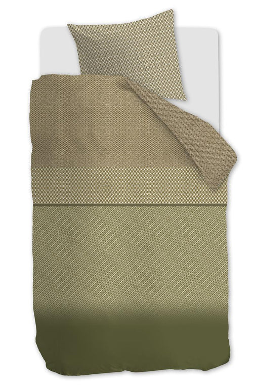 Beddinghouse dekbedovertrek Jimmy - 140x200/220 cm - groen