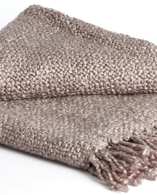 Light & Living plaid ARROBA - 170x130x0.5cm - grijs