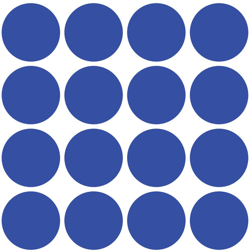 ESTAhome behang grote bollen blauw - 50 x 900 cm - 131560 - vtwonen shop