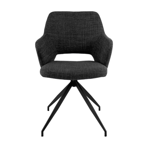 Kick eetkamerstoel Nora - Zwart - vtwonen shop