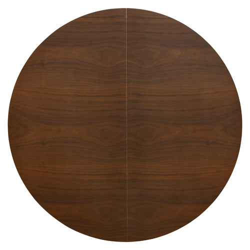 Giga Meubel Eettafel Sivan - Walnoot - Uitschuifbaar - Ø120/160cm - vtwonen shop