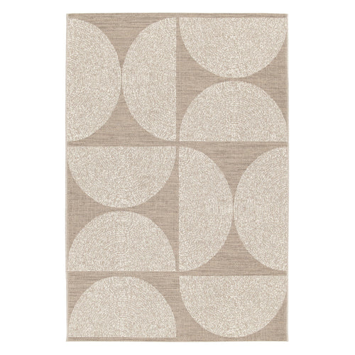 AFK Living vloerkleed Halv - voor binnen en buiten - beige - 200 x 290 cm