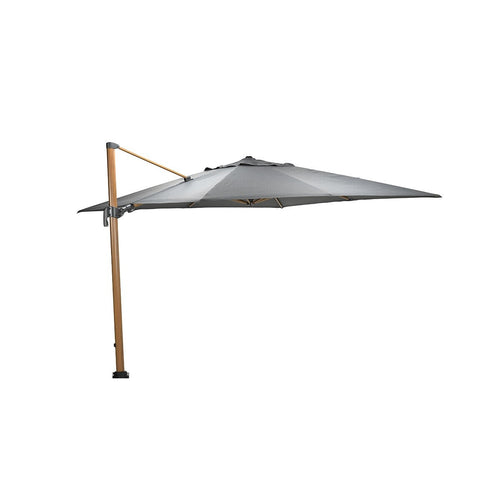 Garden Impressions zweefparasol Hawaii Big Pole donker grijs doek - 350x350 cm - vtwonen shop