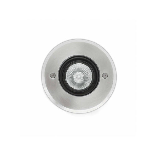 Faro Tecno-6 71489N - 1 Licht Kleine Inbouwspot voor Buiten Mat Nikkel IP67, GU10